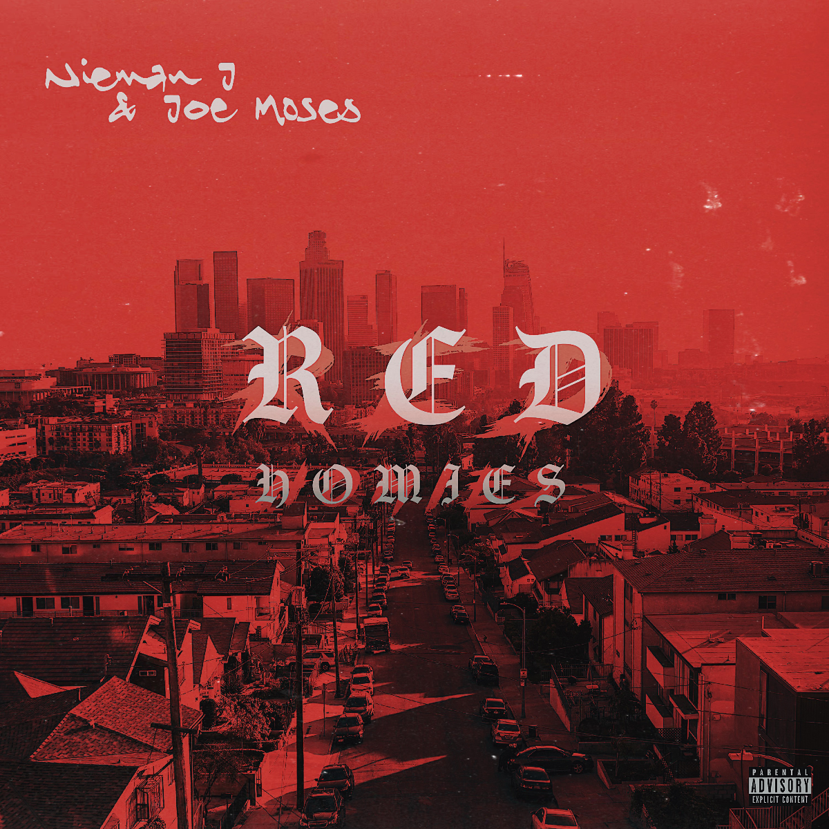NIEMAN J TEAMS UP WITH LA RAP HEAVYWEIGHT JOE MOSES ON NEW SINGLE “RED HOMIES”