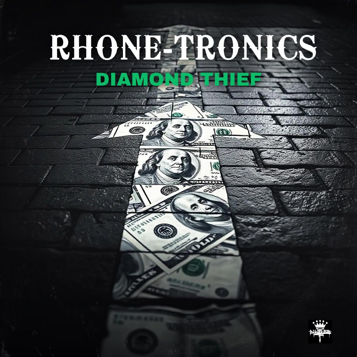 RHONE-TRONICS - DIAMOND THIEF ALBUM COVER