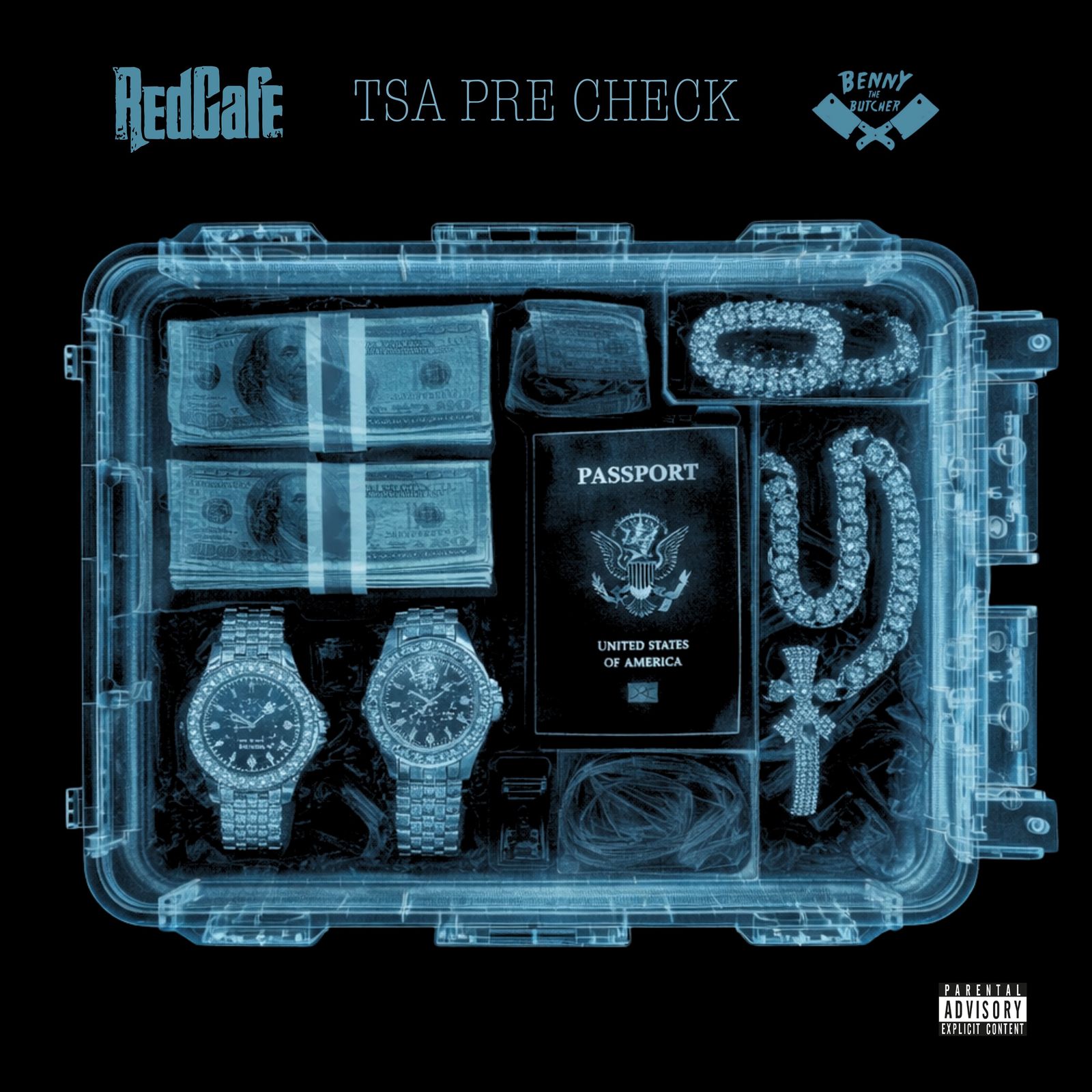 Red Cafe & Benny The Butcher TSA Pre Check Artwork
