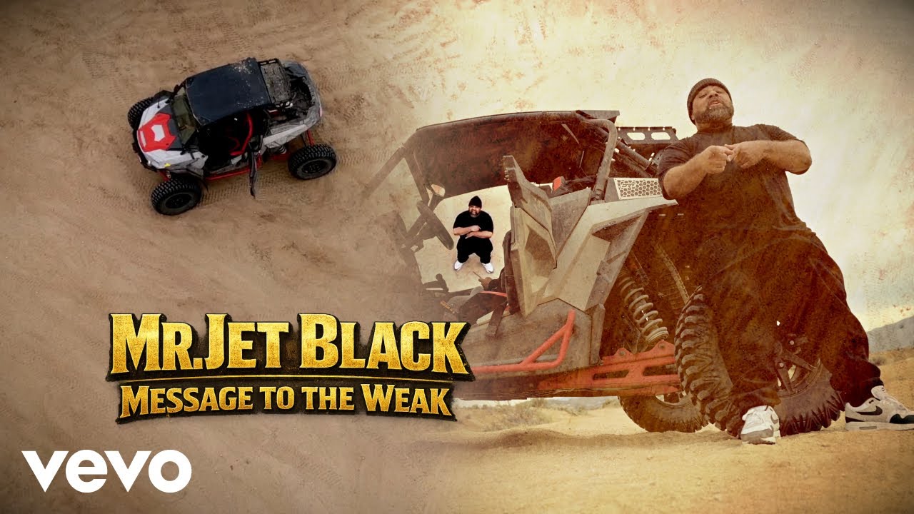 Mr. Jet Black – Message To The W-E-A-K (Official Video)