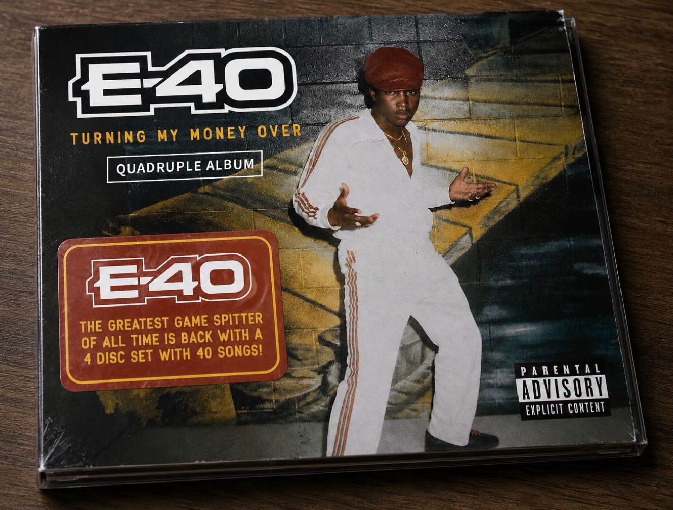 E40 Announces Upcoming 4 Disc Album