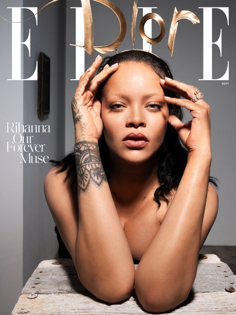 RIH-Freshing! Rihanna Radiates On ELLE’s September Cover As A Dior Darling, Dutifully Described As A ‘Full Sensory Experience’