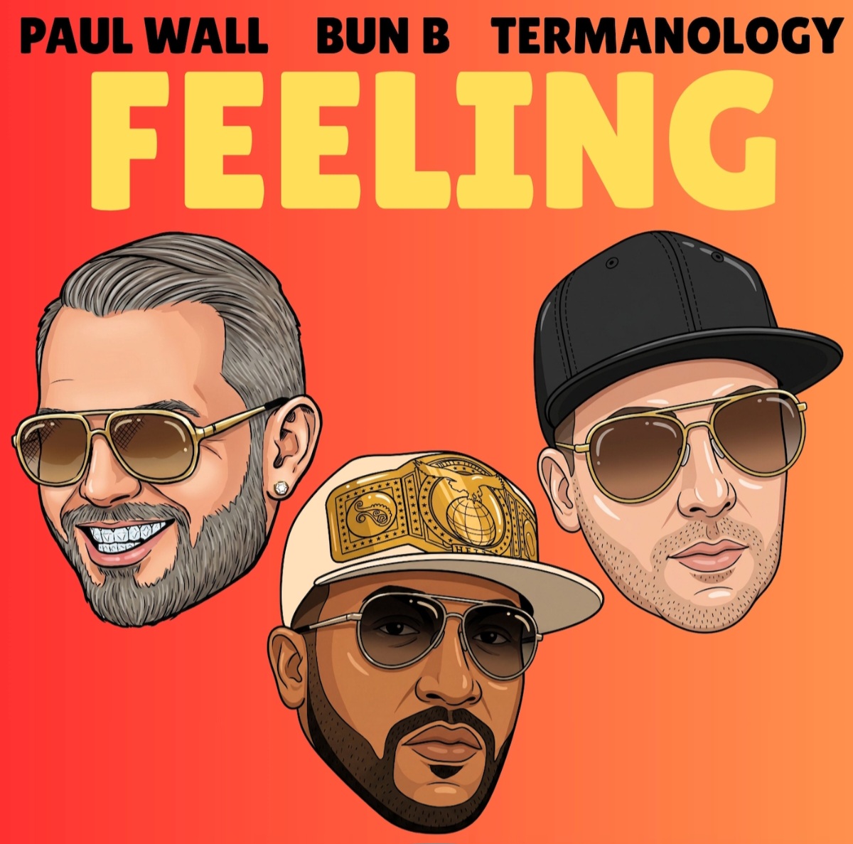 Paul Wall & Termanology ft. Bun B. “Feeling” (prod. by Statik Selektah)