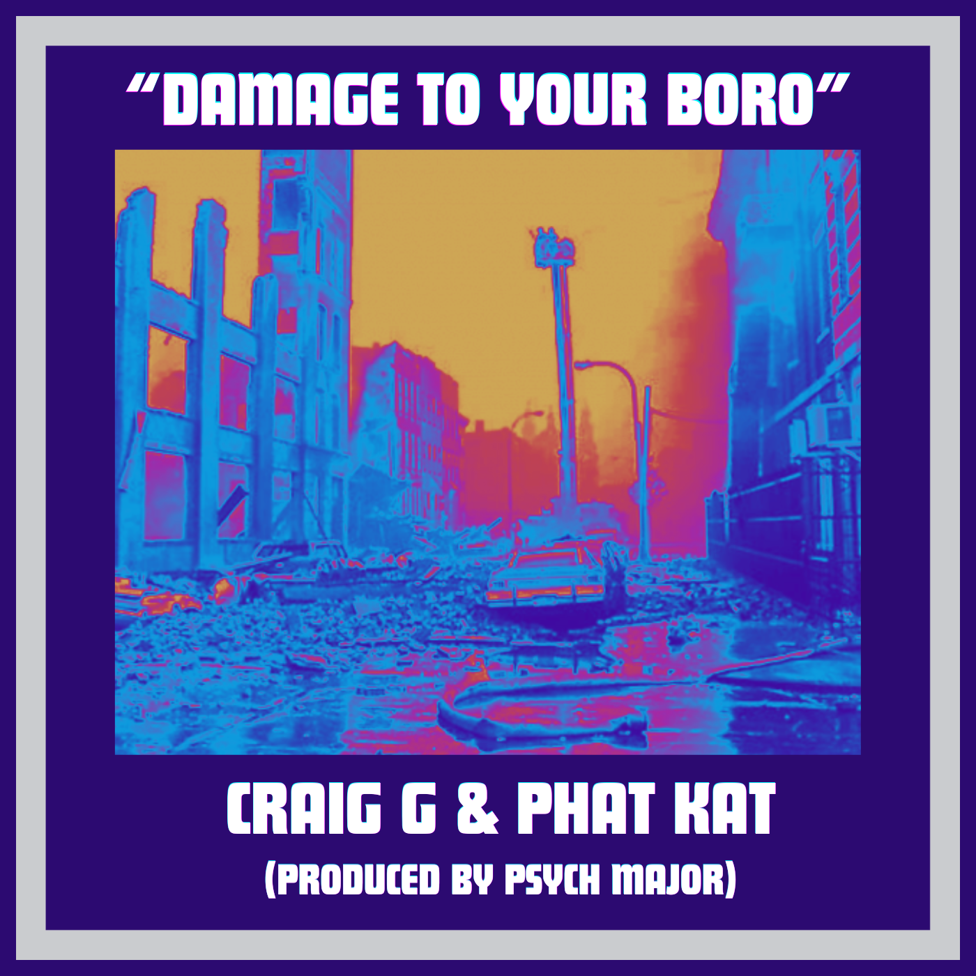 Craig G & Phat Kat connect on “Damage To Your Boro” (Prod by Psych Major)