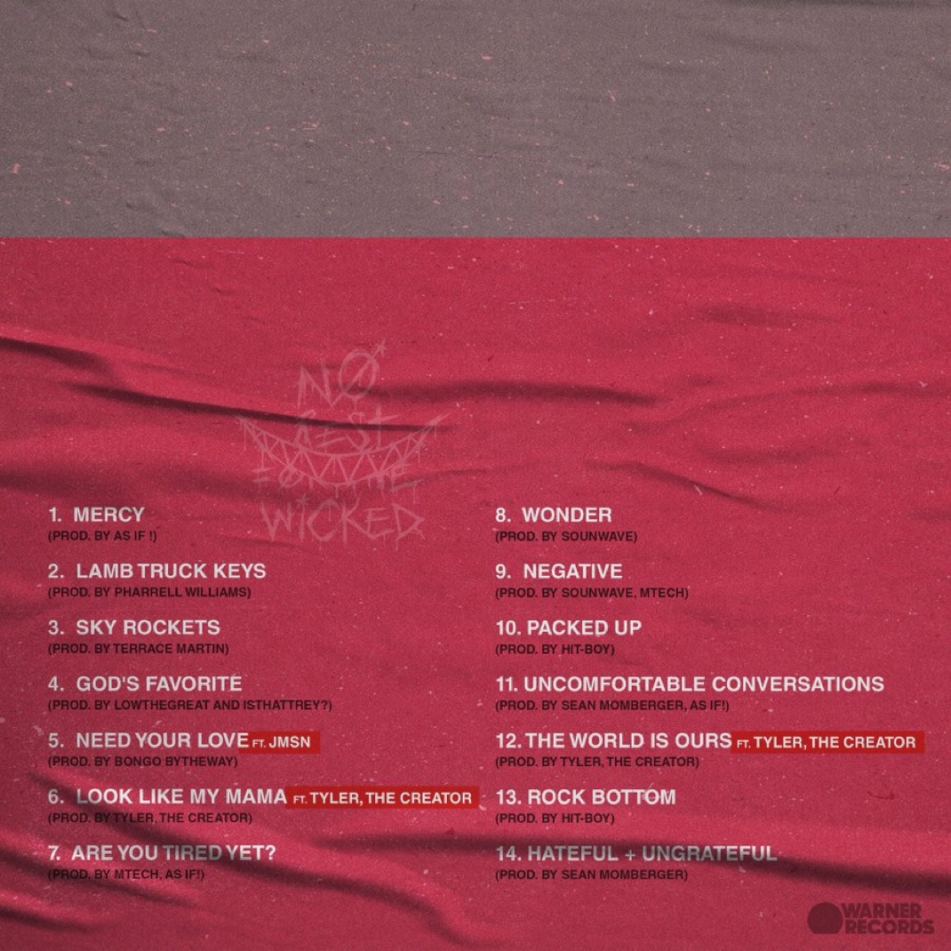 AZ CHIKE: NO REST FOR THE WICKED TRACKLIST FRIDAY