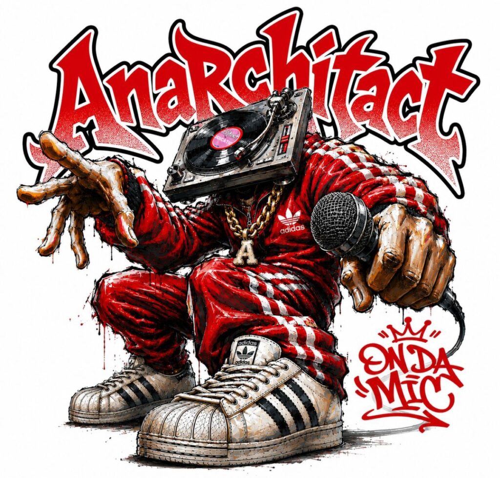 Anarchitact ft. Young Hump (Digital Underground) & Pacewon “On Da Mic”